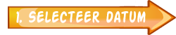 Selecteer de gewenste datum